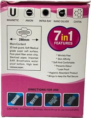 Elvish Sanitary Pads - 11 Pieces - Comfort & Protection view 2