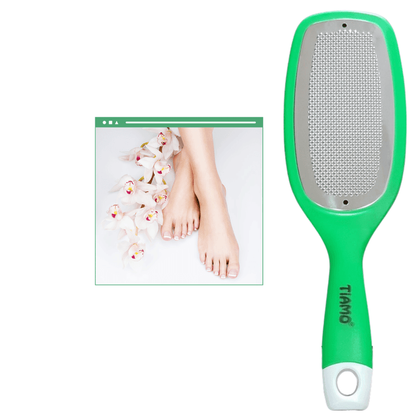 Plastic Leg, Heel and Foot Scrubber for Dead Skin |Callus Remover | Pedicure Special Tool/Specially For Cracked Feet view 2