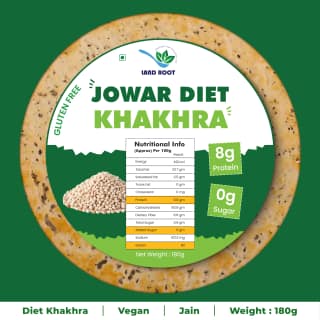 Land root -Jowar Diet Khakhra Gluten Free