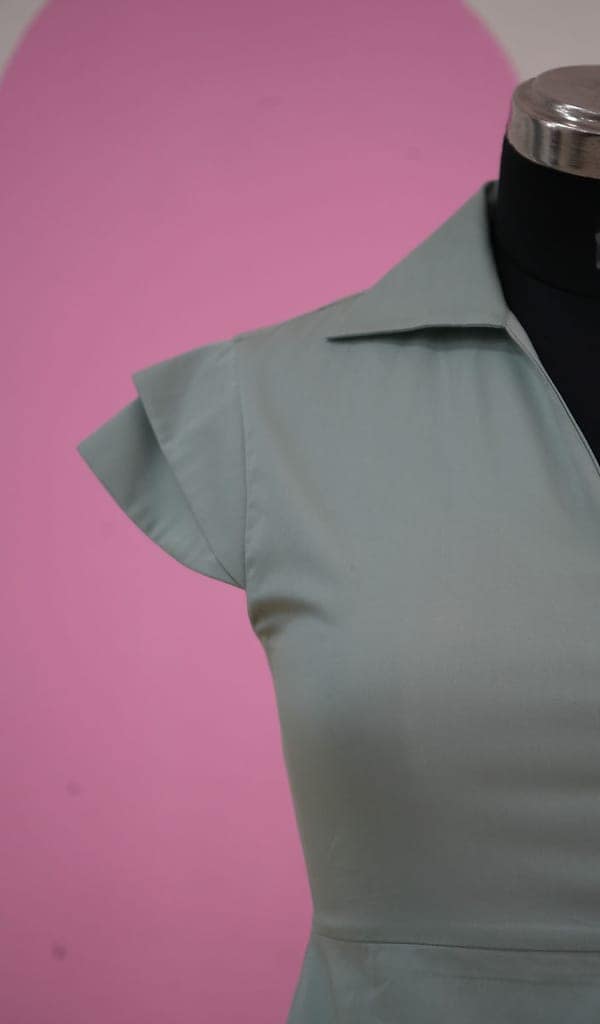 Pistachio Green Elegance Dress view 2