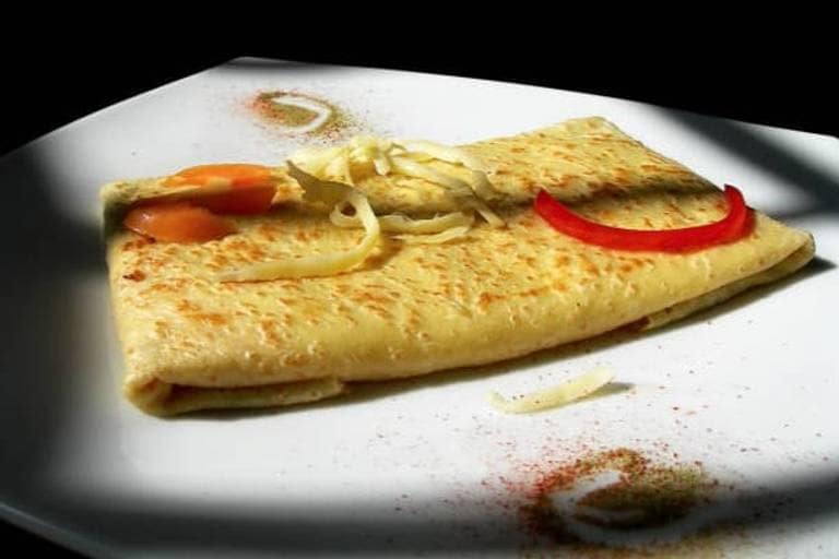 Omelet Masala Dosa