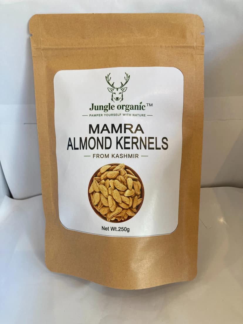 Jungle organic -Kashmir Mamra Almond Kernel 250 view 2