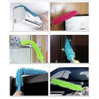 Fan Duster Flexible Microfiber Cleaning Cloth Dusters Brush, Magic Dust Cleaner By Karnavati view 2