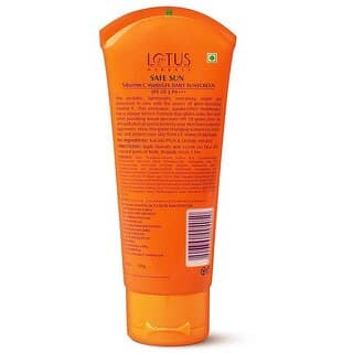 Lotus Herbals Safe Sun Vitamin C Matte Gel Daily Sunscreen SPF 50 PA+++ Dermatologically Tested 100g view 2