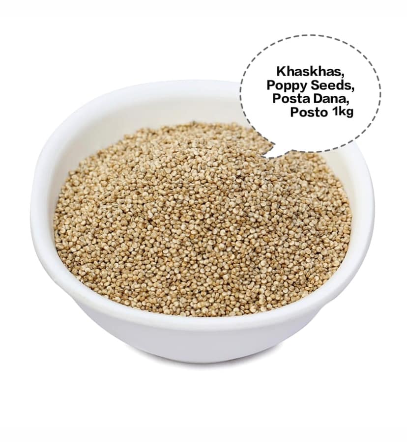 Khaskhas, Poppy Seeds, Posta Dana, Posto, Kasa Kasa 1kg view 2