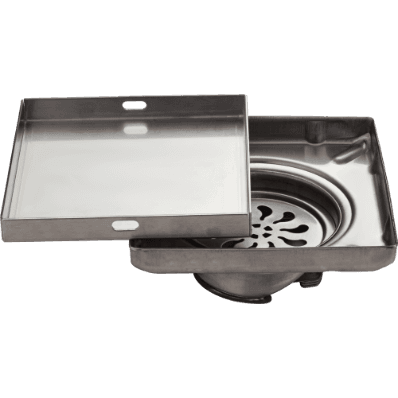 SD-33 Marble/Tile Drainer 6" x 6" Inch (150mm x 150mm x 20mm) SUS 304