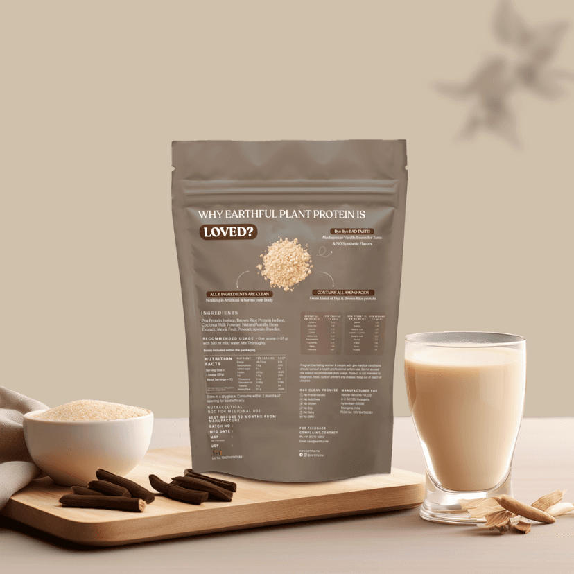Earthful Honest Plant Protein-Madagascar Vanilla view 2