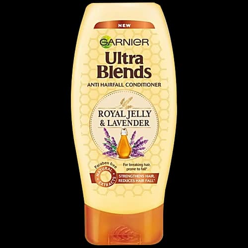 Garnier Ultra Blends Anti Hairfall Conditioner - Royal Jelly & Lavender, For Breaking Hair, 175 Ml