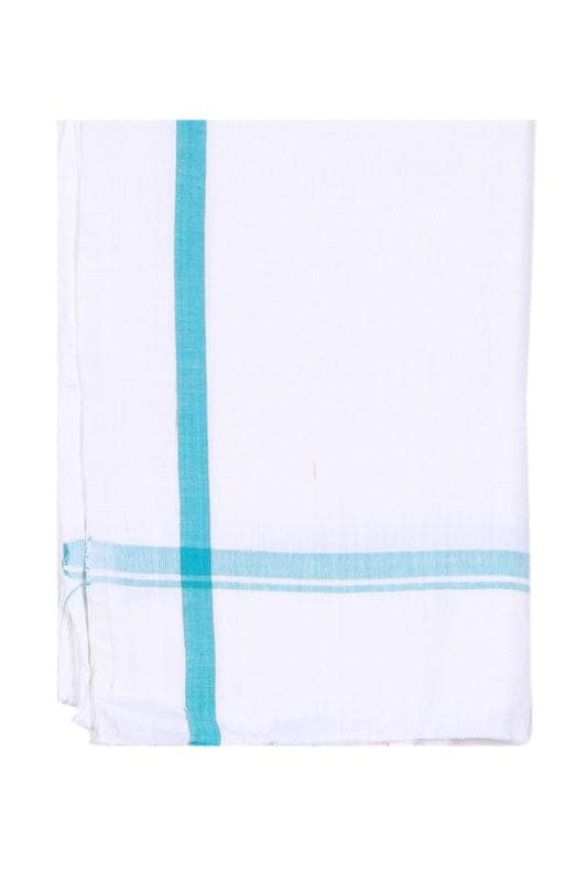 APCO Handloom (A Andhra Pradesh Govt Emporium)- Pure Handloom Chengai Cotton Towels | CTL0019 (Set of 2) view 2