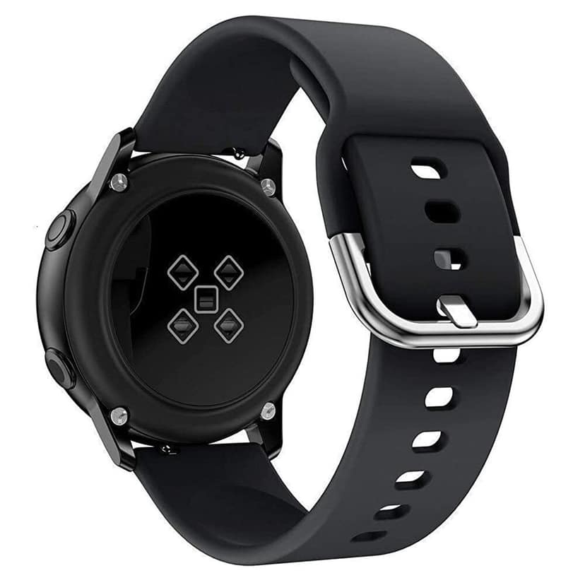 JUSTLY 19mm Silicone Smart Watch Strap for Men & Women STRAP view 2