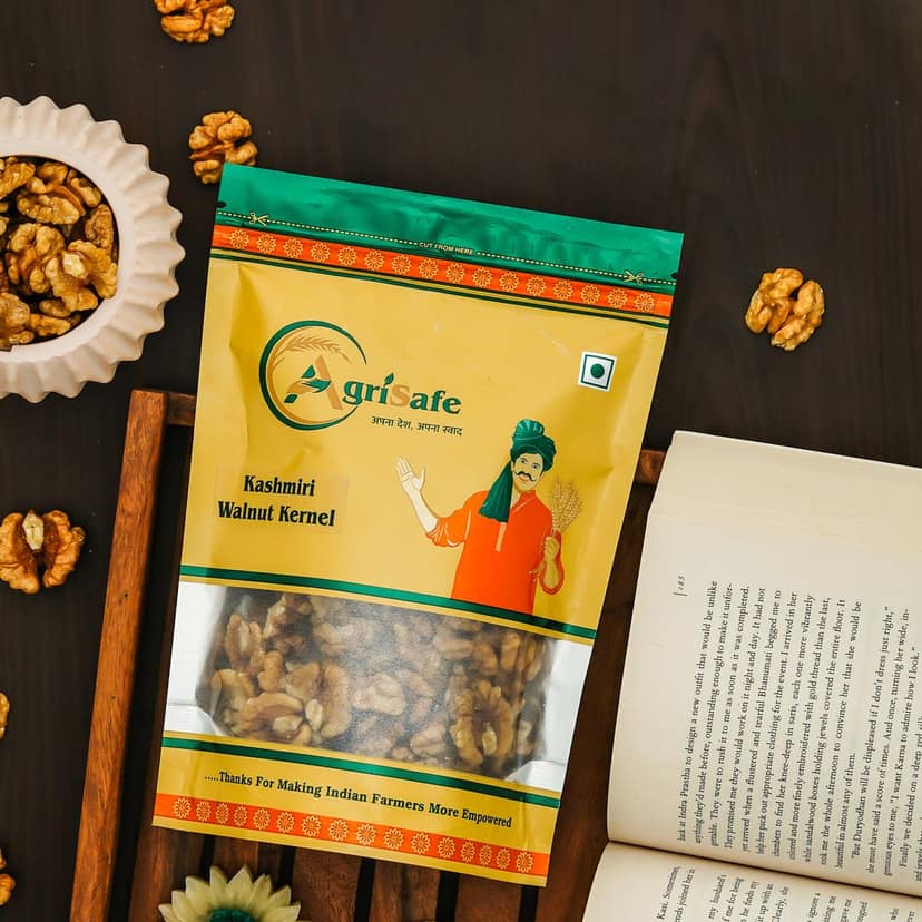 Agrisafe Kashmiri Walnut Kernel 250 gm view 2