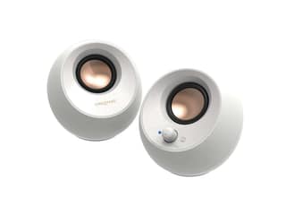 Creative Pebble V3 Minimalistic 2.0 Desktop Speakers - White