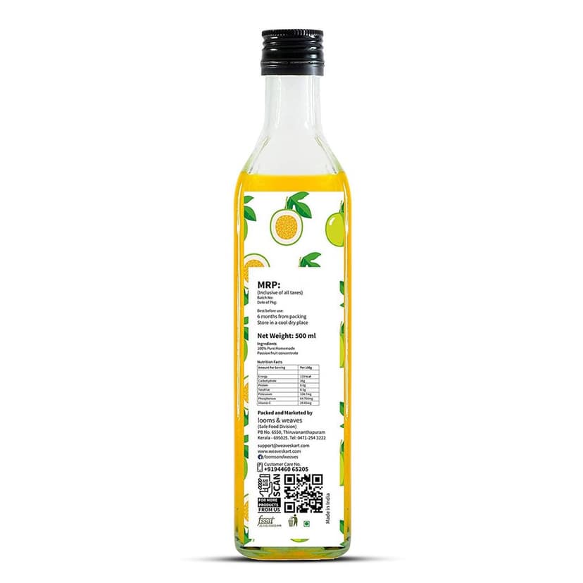 Homemade Passion Fruit Concentrate – 500 ml view 2