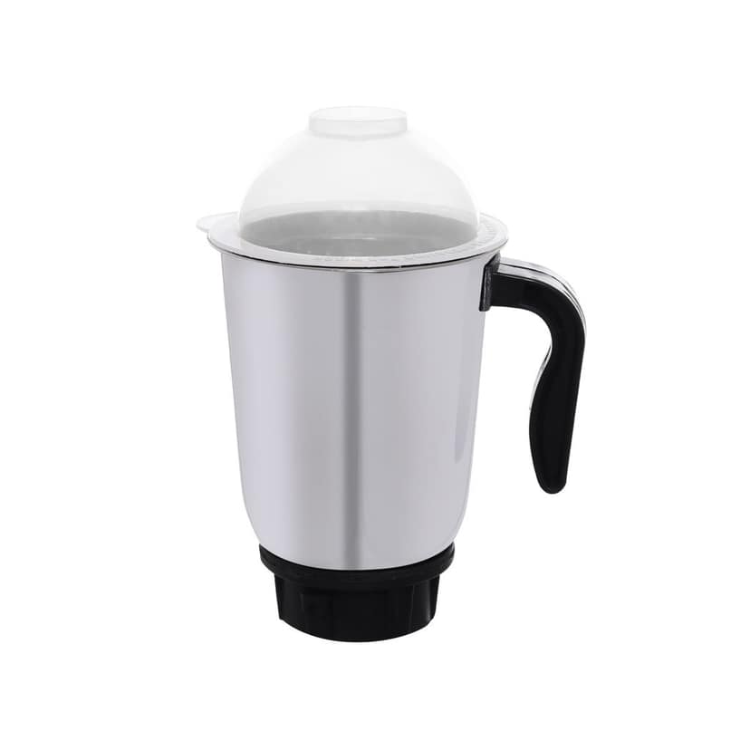 Elina 500-watt Mixer Grinder | 2 Jars Liquidizing Jar (1.25L) Chutney Jar (0.4L) | ISI Certified | 304 Grade SS Blade | 3 Speed Options with Whip | Best for Wet Grinding & Blending | 1 Year Warranty view 2