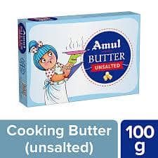 AMUL BUTTER UNSALTED 100GM