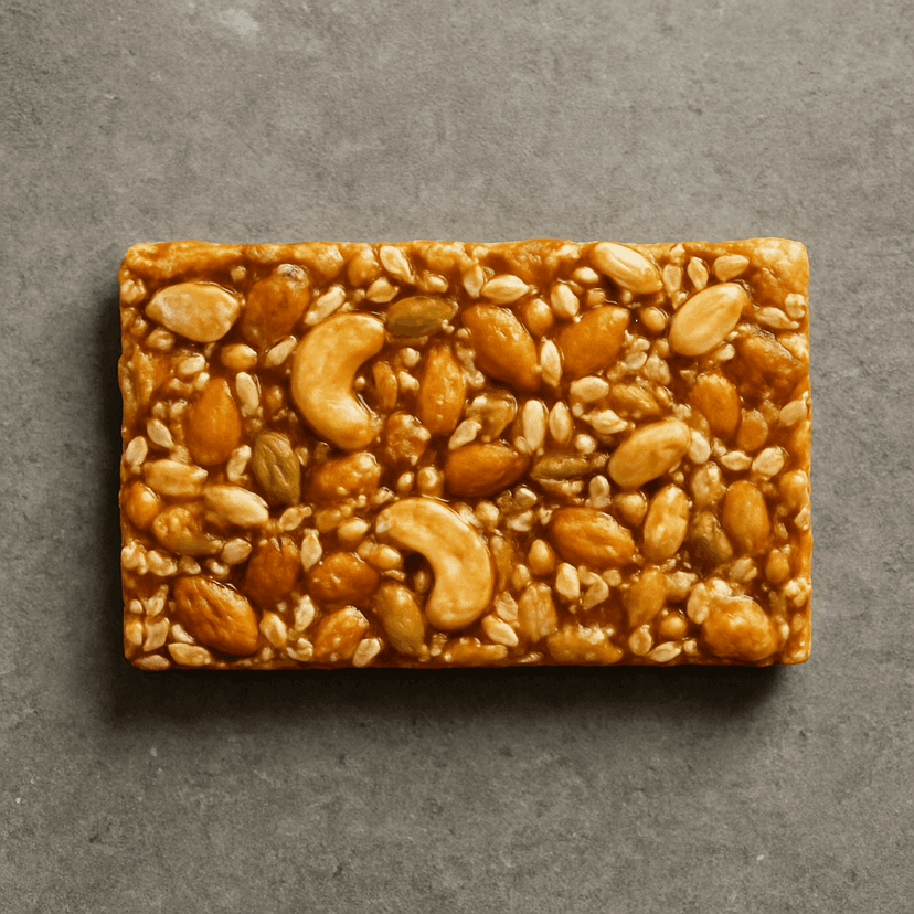 Sangeeta Bazaar's dry fruit chikki view 2