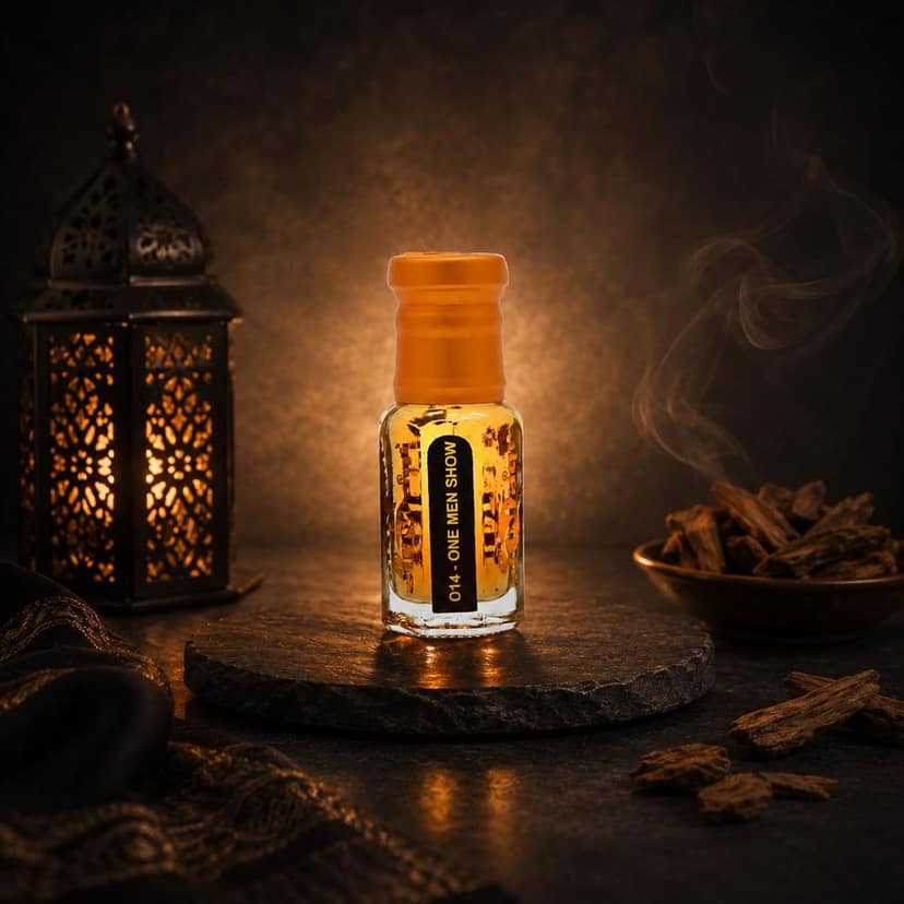 alNaqi One Men Show 6ml - Premium Attar for Men, Long Lasting Itar with Woody Musky Notes, Alcohol Free Fragrance for Him, Original Arabic Blend view 2