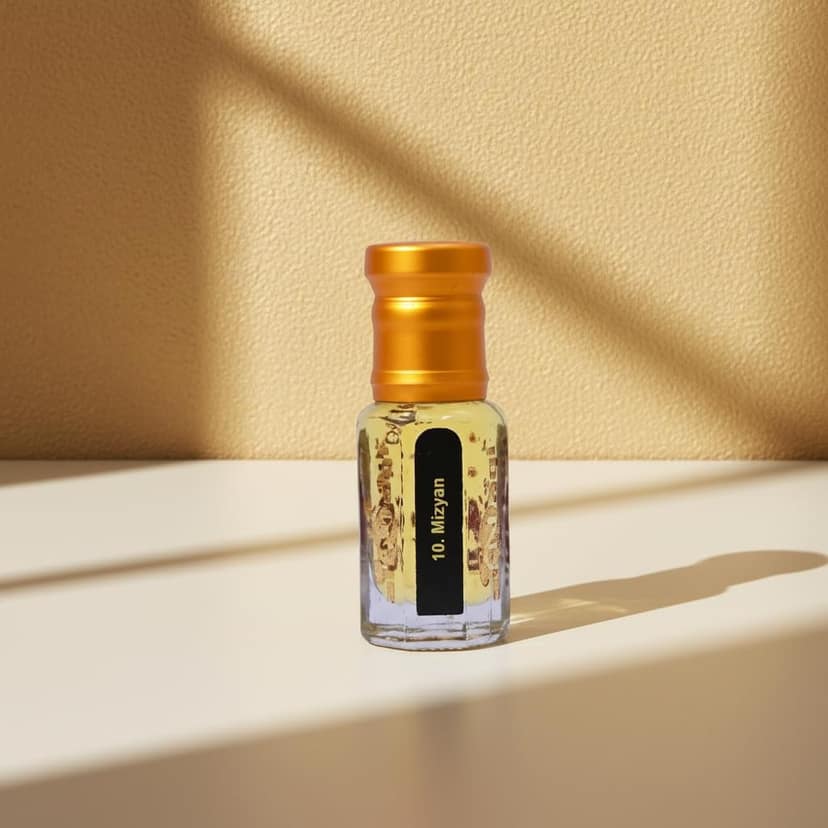 alnaqi fragrances Mizyan 12ml - Luxury Non-Alcoholic Attar, Pure Musk-Amber-Oil, Long Lasting Mizyan-Scent, Natural Concentrated-Perfume-Oil view 2