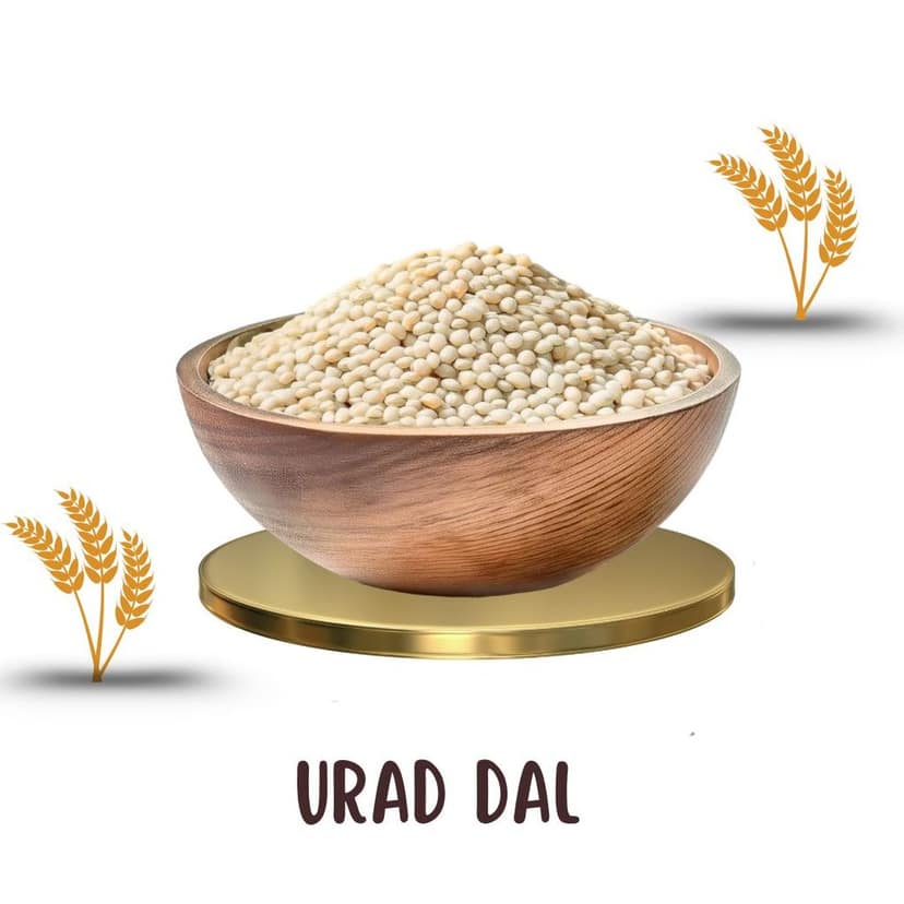VFPL Premium Urad Dal (1 kg) – 100% Natural | polished, Protein-Rich & Wholesome |Pack Black Gram, Urd bean, Mung bean, and Masha view 2