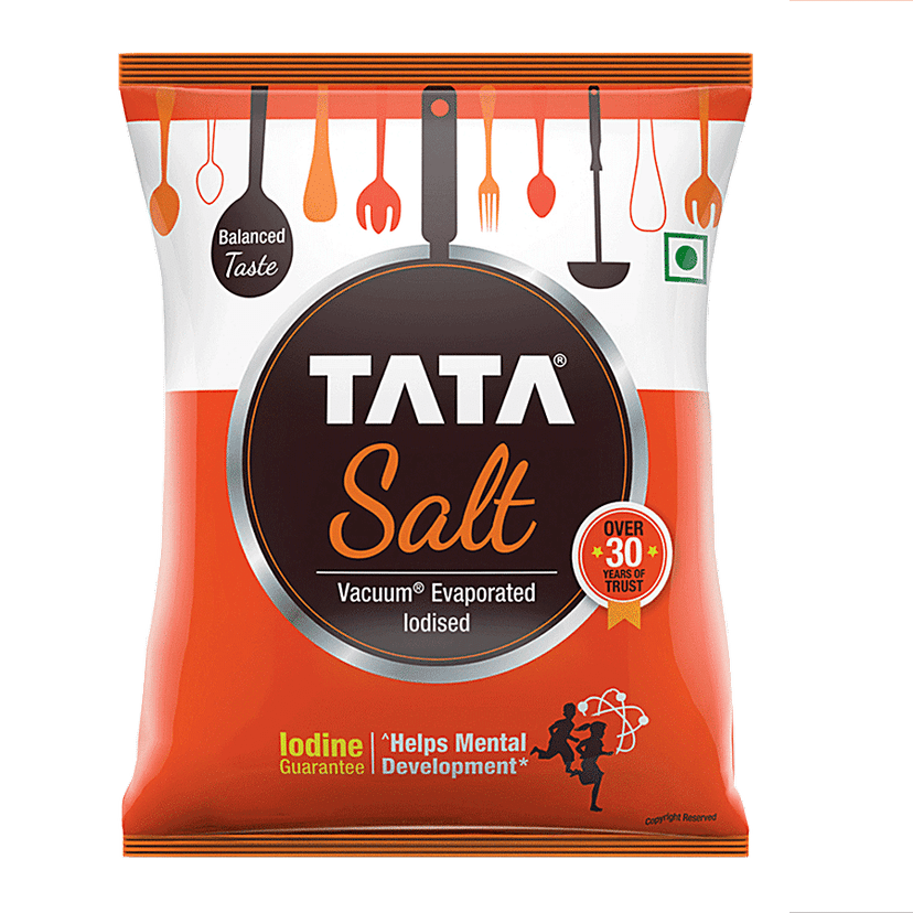 Tata Salt Salt/Uppu - Iodized, 2 Kg