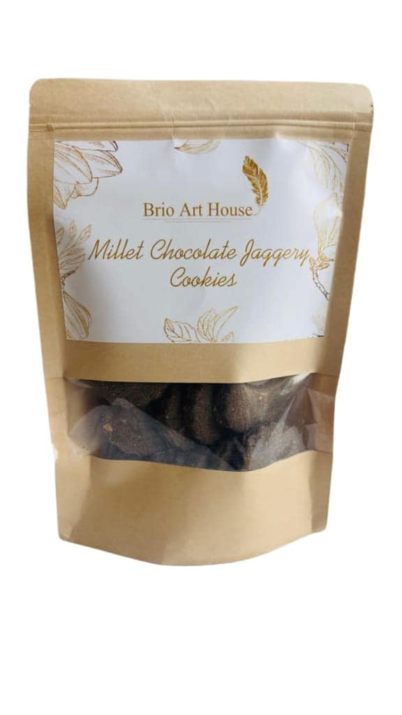 Millet Chocolate Jaggery Cookies (100g) view 2
