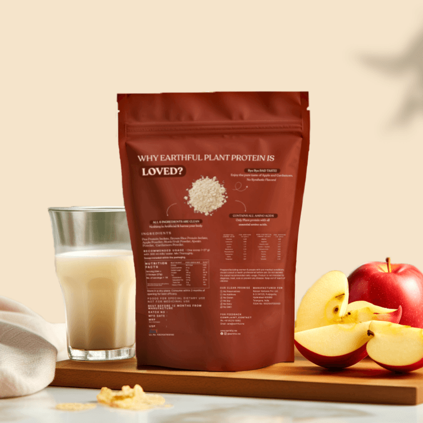 Earthful Honest Plant Protein-Apple view 2