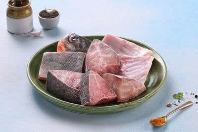 Rupchanda / Roopchand / River Pomfret - Bengali Cut with full Head (700g to 750g Pack)