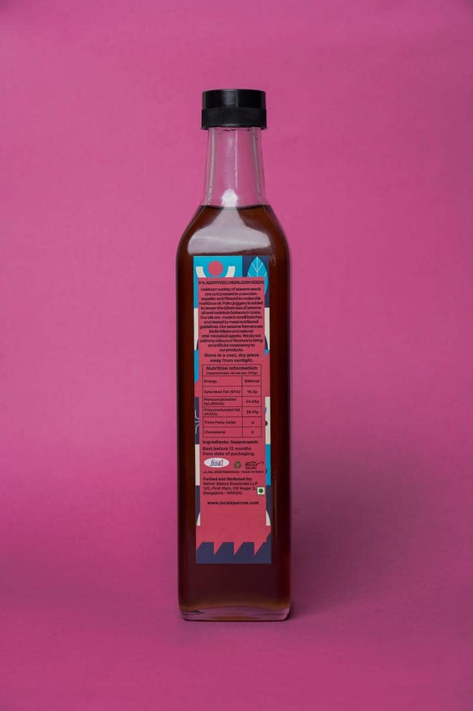 Local Sparrow Cold Pressed Sesame Oil view 2