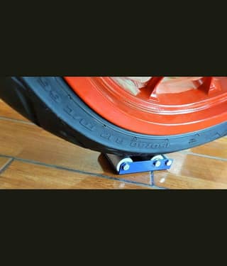 GrandPitstop - Paddock Stand Replacement - Wheel Roller for Cleaning and Lubrication (Bikes < 170 kgs and Tyre width <170 mm) - GRoller Small