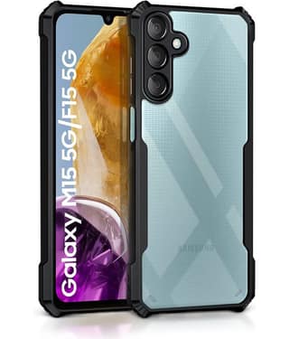 ZAMN Shock Proof Case Compatible For Polycarbonate Samsung Galaxy F15 ( )