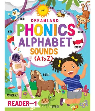 Phonics Reader -1 (Alphabet Sounds, A to Z) Age 4+ - Early Learning Book