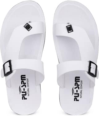 PU-SPM White Men's Daily Slipper
