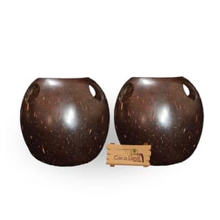 CocoLand Coconut Shell Brush Holder