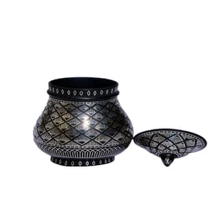 Bidri Jam Pot Tarkashi Work (1TMTDCOKA10217)