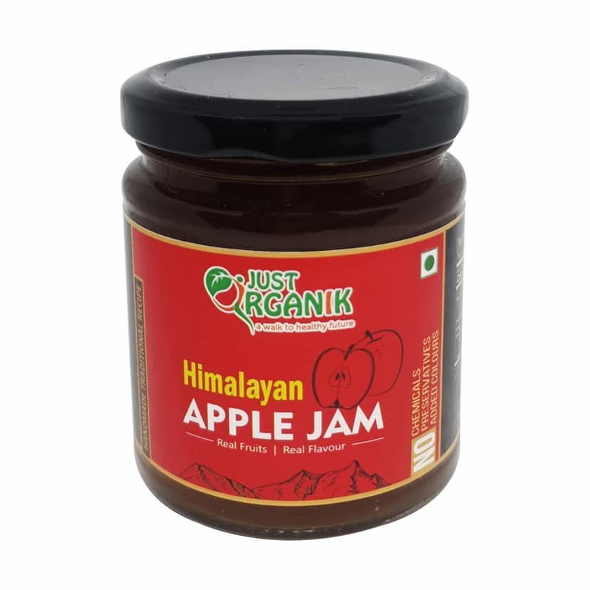 Just Organik Himalayan Apple Jam 480g (2 x 240g) view 2