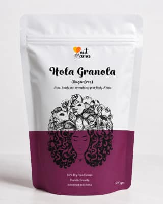 Nut Mama-Hola Granola Sugar Free 500g