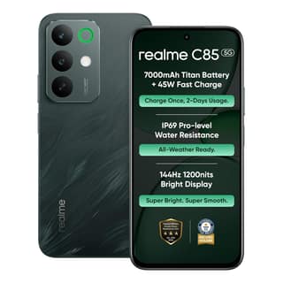 REALME C85 5G (Peacock Green, 4GB RAM, 128GB Storage)