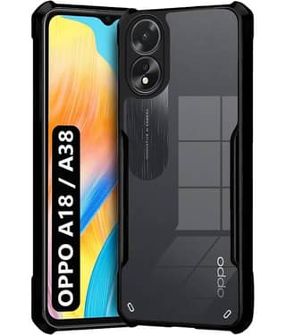 ZAMN Shock Proof Case Compatible For Polycarbonate Oppo A18 ( )