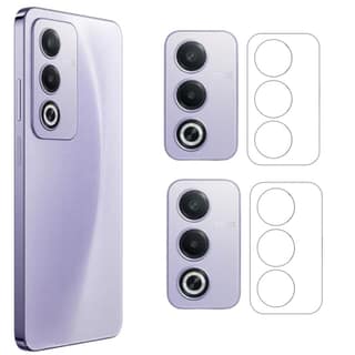 ISAAK Back Camera Lens Protector compatible for OPPO A3 Pro (Pack of 2)