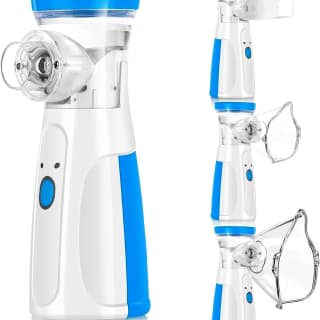 Advanced Nebulizer Machine for Cold and Cough Relief – Portable Vaporizer (colour - multi) by Ruhi Import Store