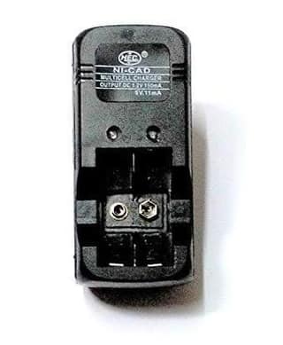 Nawani 9 Volts and Re-Chargeable Cell Batteries Charger (Black)