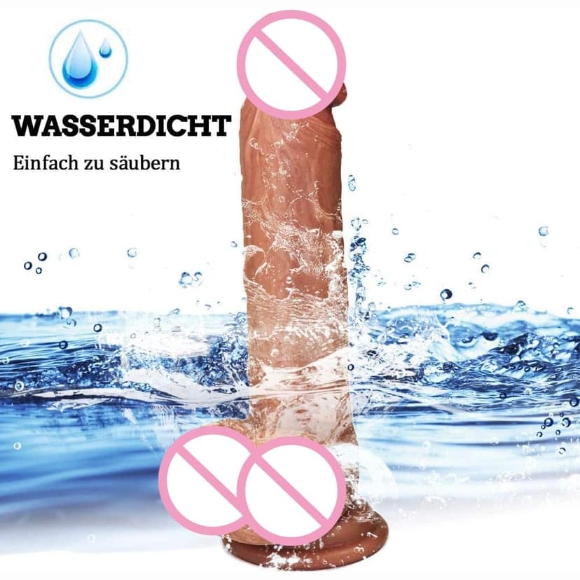 Dragon Condom Reusable Penis Sleeve 8 Inch washewal view 2