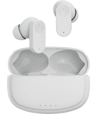 COREGENIX NORD BUDS Bluetooth True Wireless (TWS) In Ear 35 Hours Playback Low Latency,Powerfull bass IPX5(Splash & Sweat Proof) White