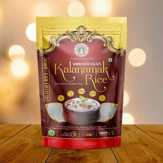 Kalanamak Rice Gold ( High Zinc, More iron, contain Omega 3&6, micronutrients like Anthocyanin and Vitamin) Low Glycemic Index