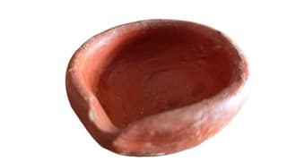 Earthen Diya Home Made Diya | Oil Diya for Pooja | Decoration - Set of 20 Pcs | Natural Clay Traditional Diwali Ke Diye