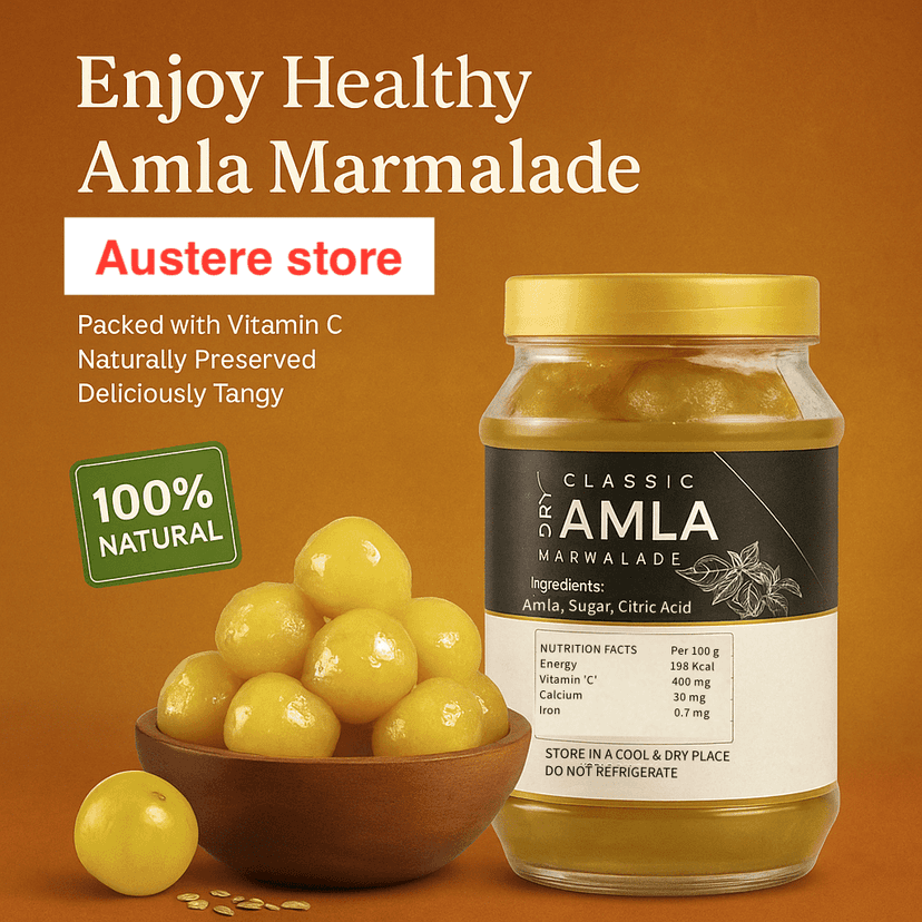 Amla murabba dry view 2