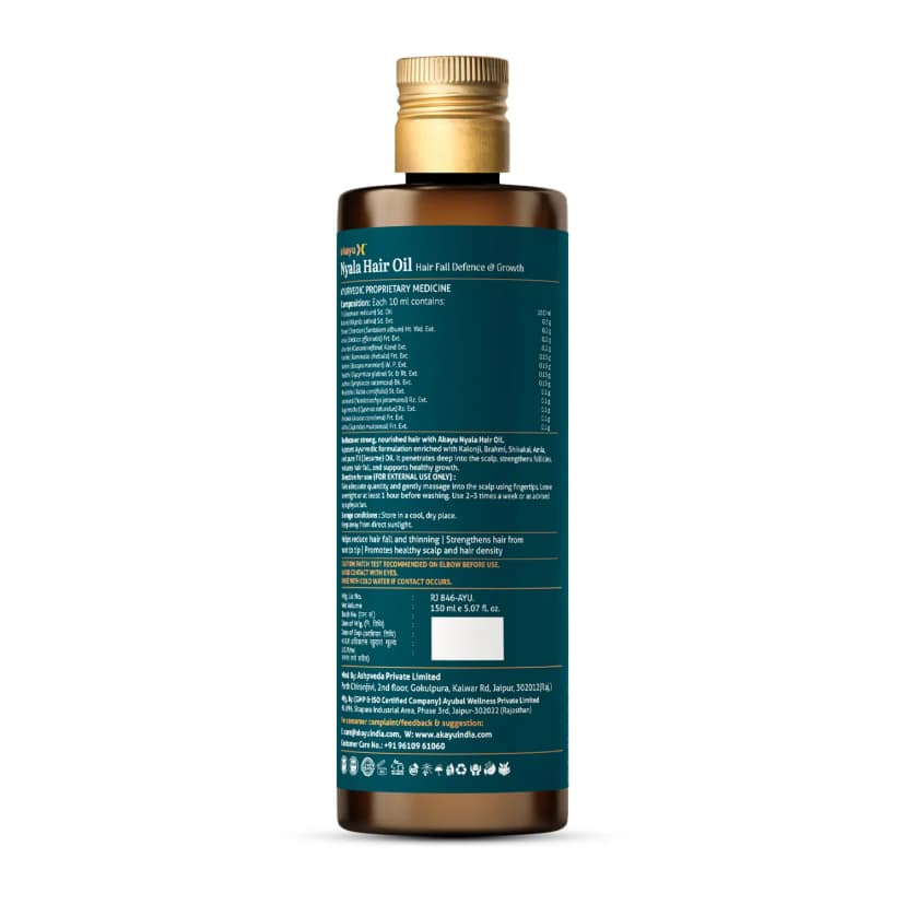 Akayu Nyala Hair Oil – Herbal Oil for Hair Fall & Growth view 2