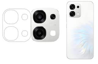 ISAAK Back Camera Lens Protector compatible for OPPO F33 5G (Pack of 1)