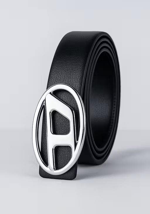 Quickzone Women’s Black Artificial Leather Belt – Adjustable & Stylish