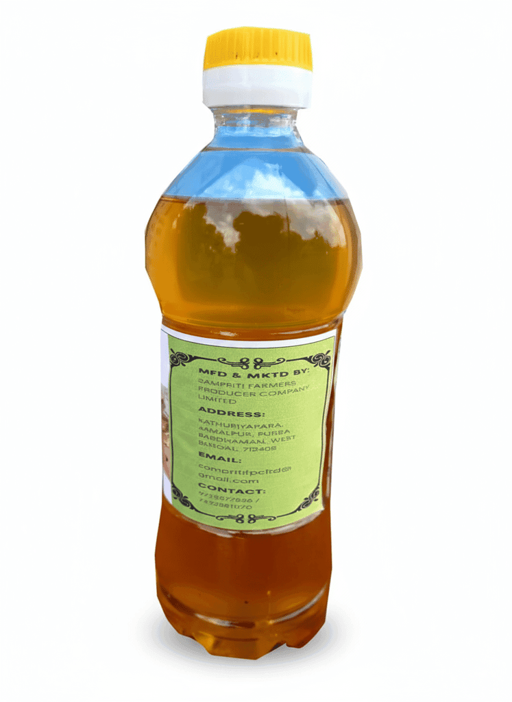 Home made pure groundnut oil -500gm view 2